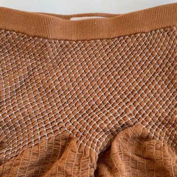 Zara Size 11-12 brown smocked skirt - Picture 4 of 4